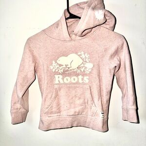 Roots Kids Light Pink Hoodie
